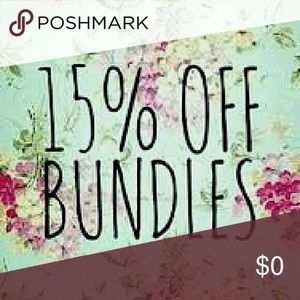 15% off three or more items